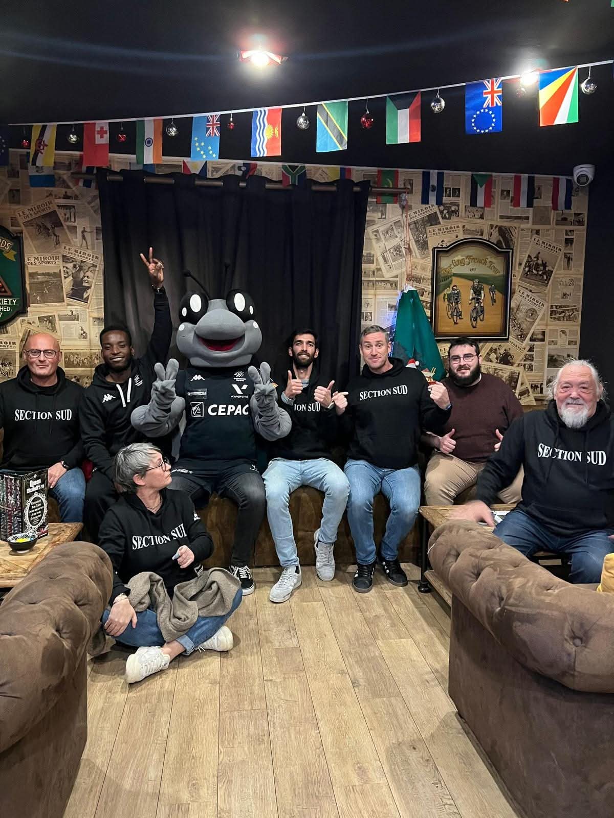 Visite de Marius au Queen