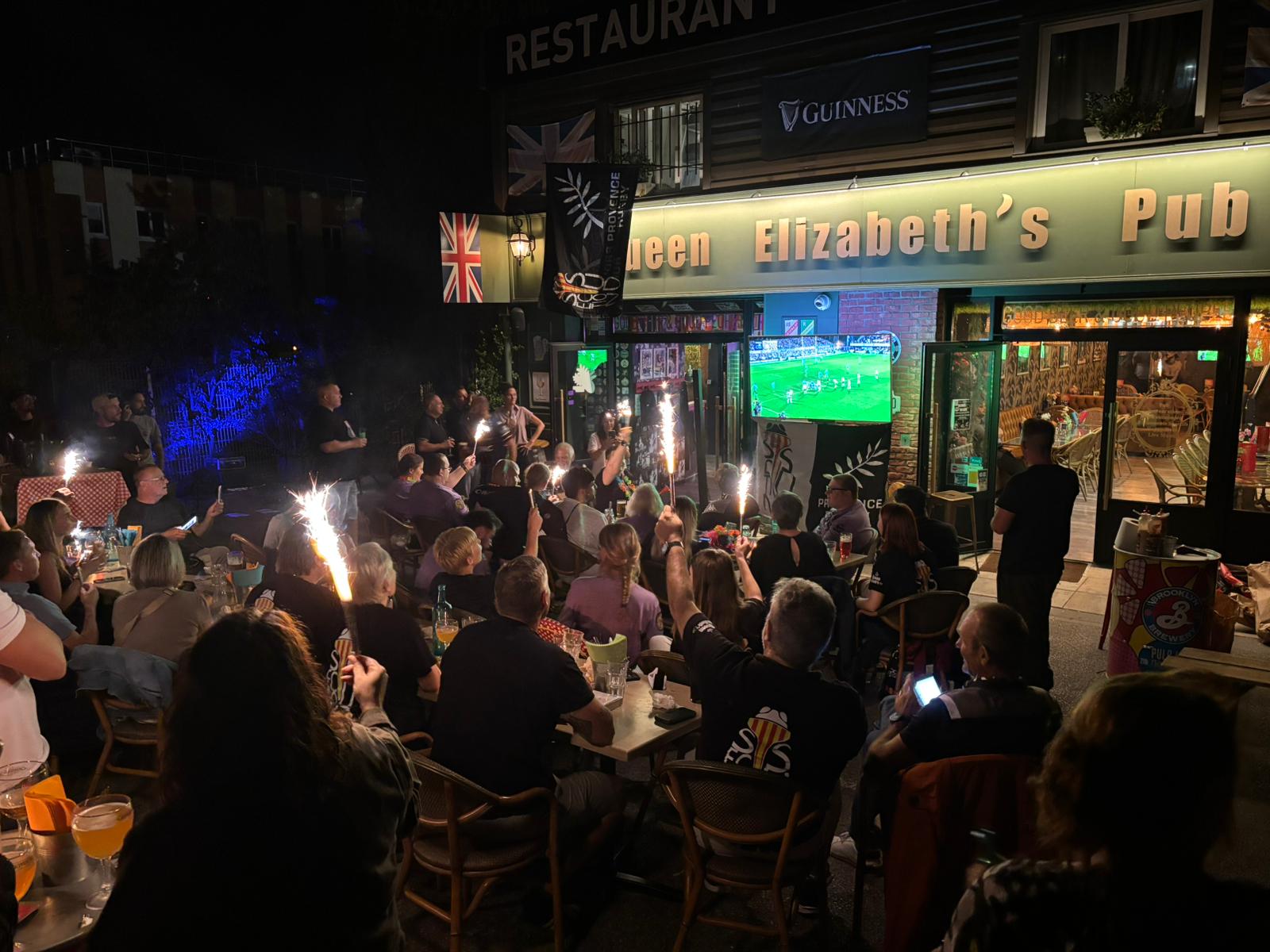 Soirée au Queen Vannes vs Provence rugby 